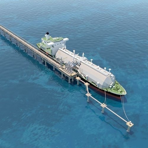 Seaport 3D model