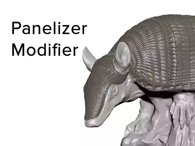 Panelizer Modifier 3dsMax 3D model