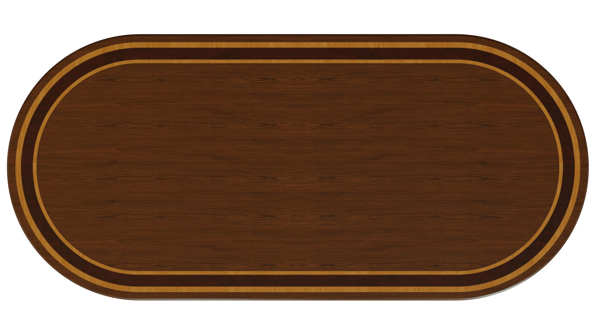 Wooden table with veneers 3000 3D model_3