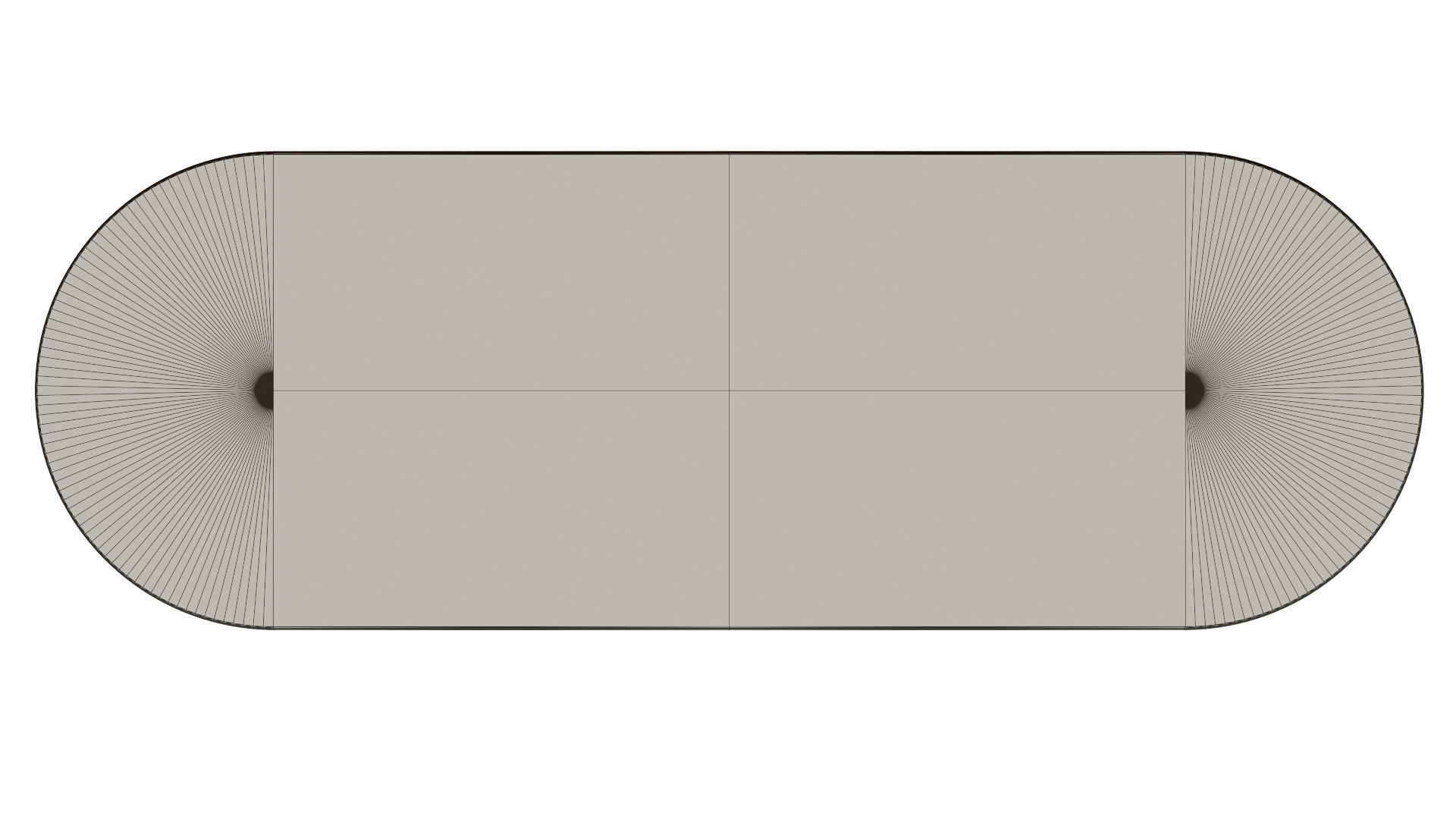 Wooden table with veneers 4000 3D model_9