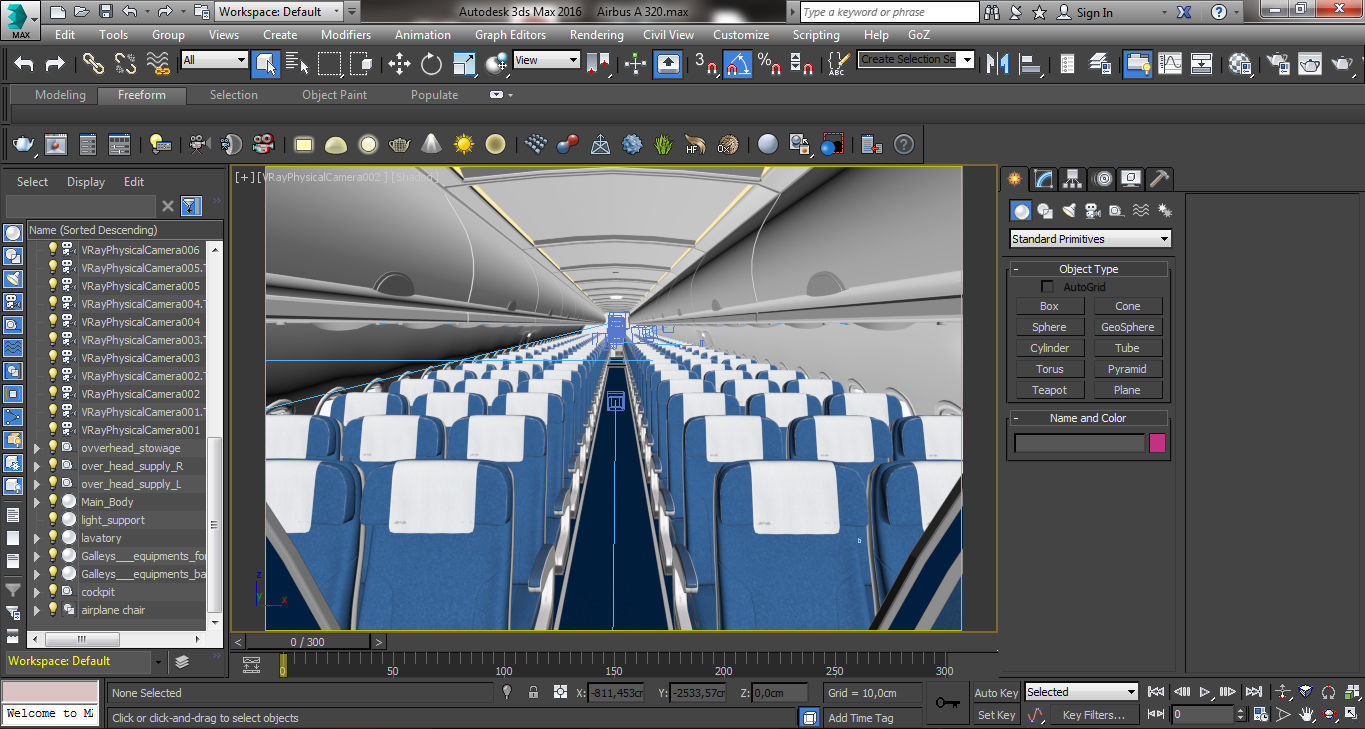 Airbus A 320 3D model_38