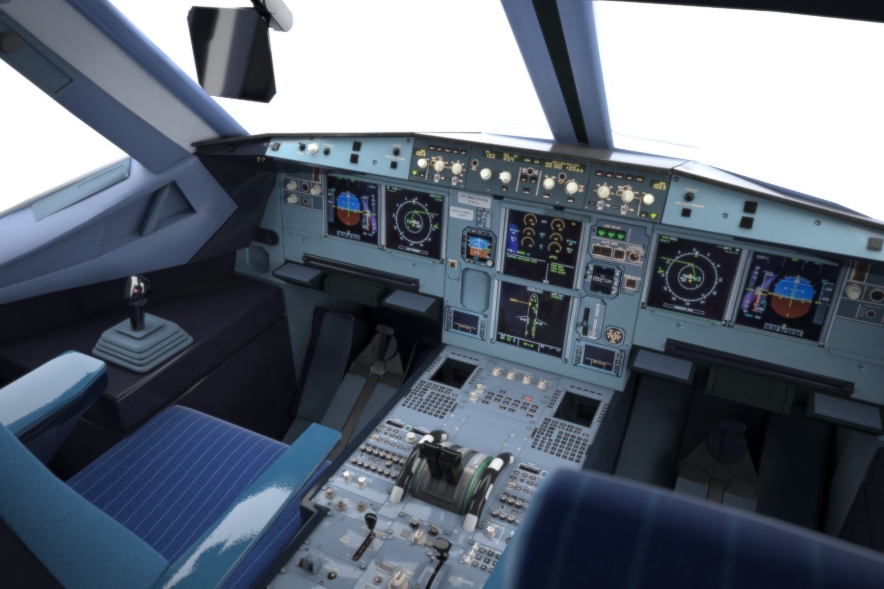 Airbus A 320 3D model_18
