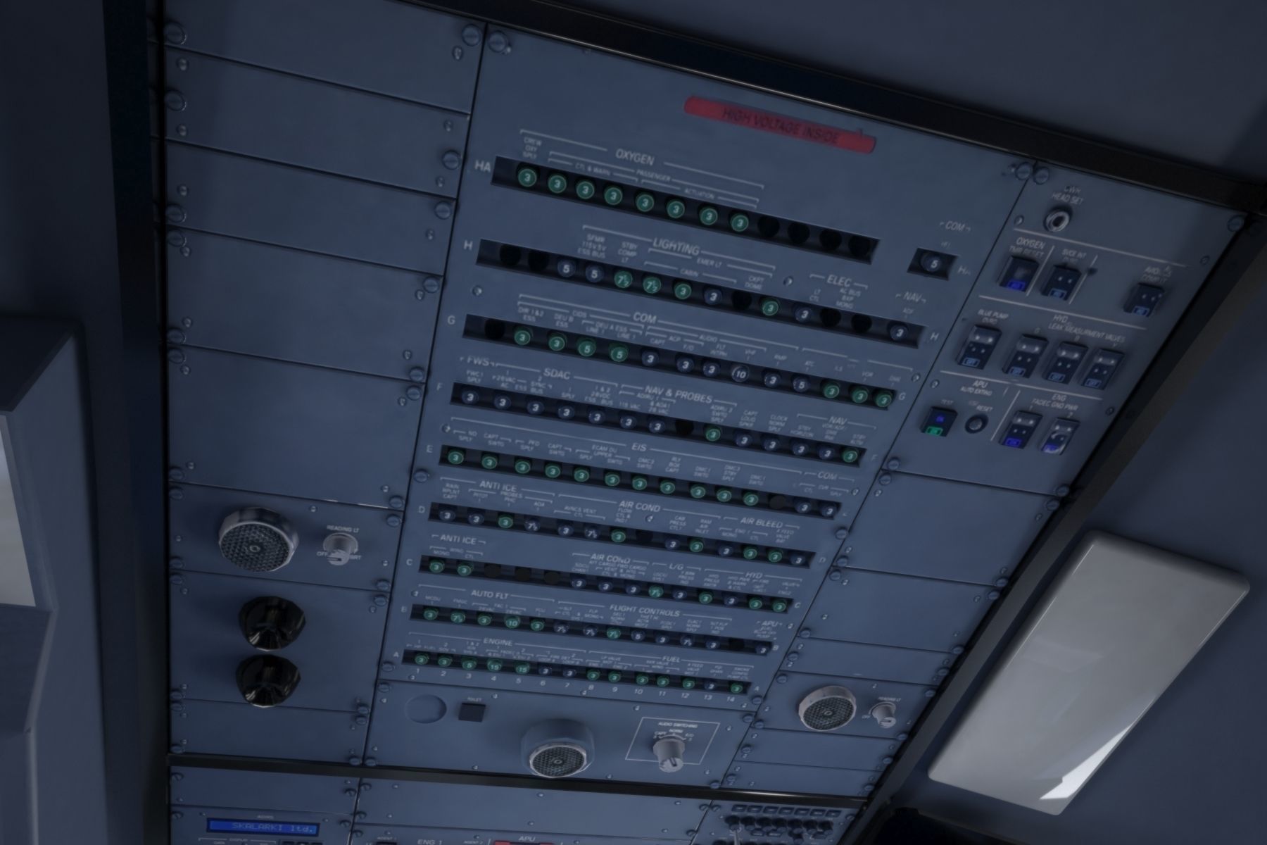 Airbus A 320 3D model_20