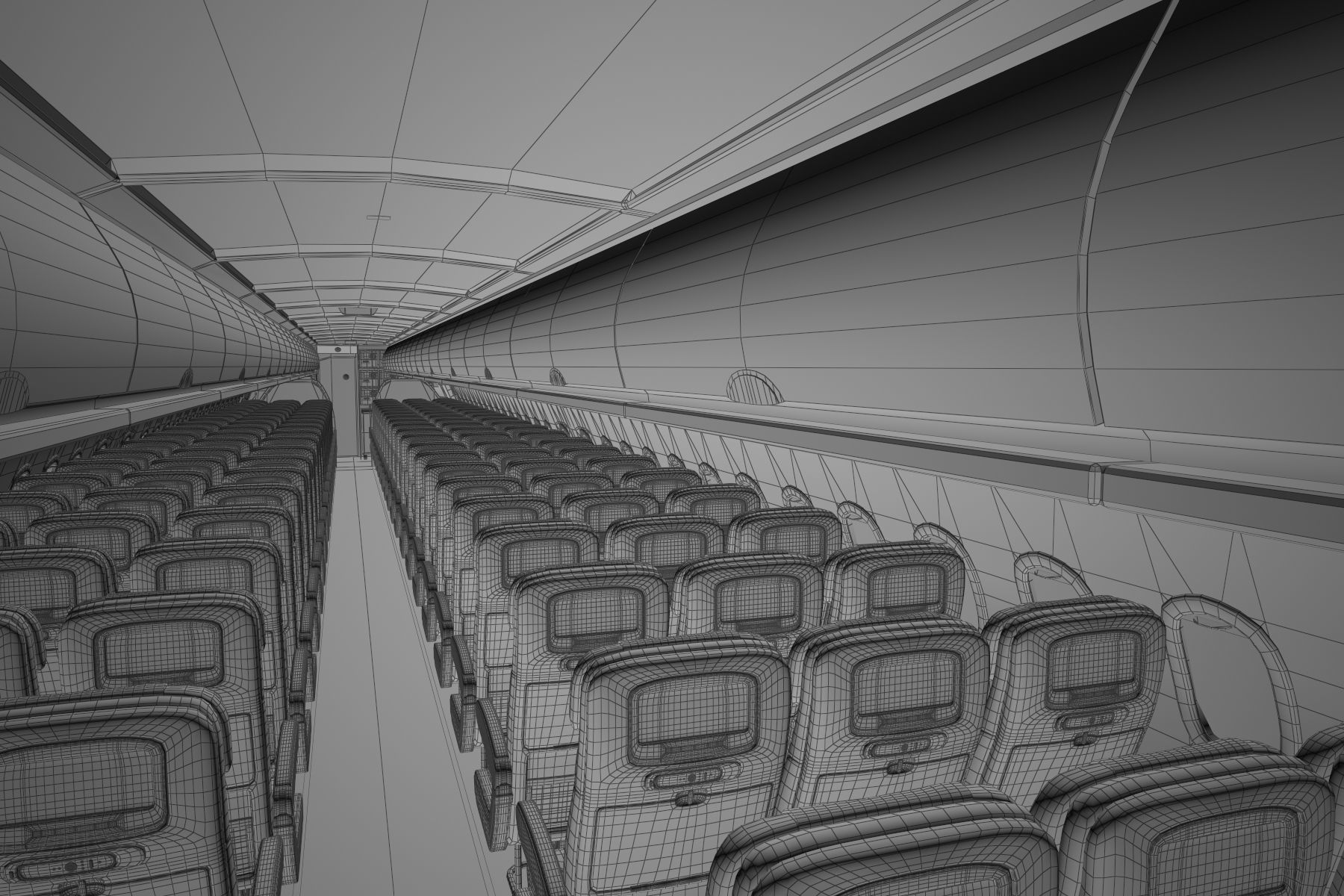 Airbus A 320 3D model_29