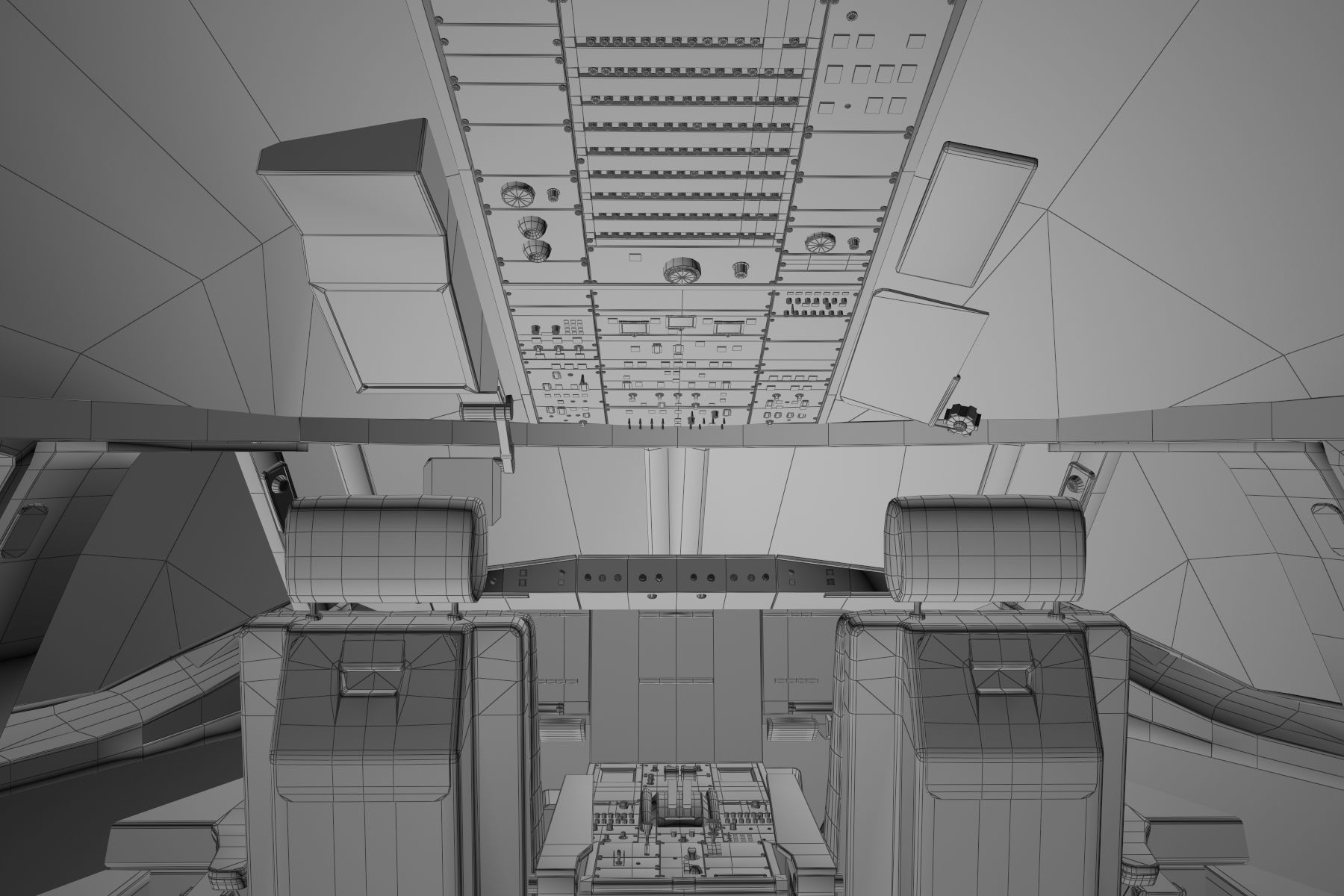 Airbus A 320 3D model_34