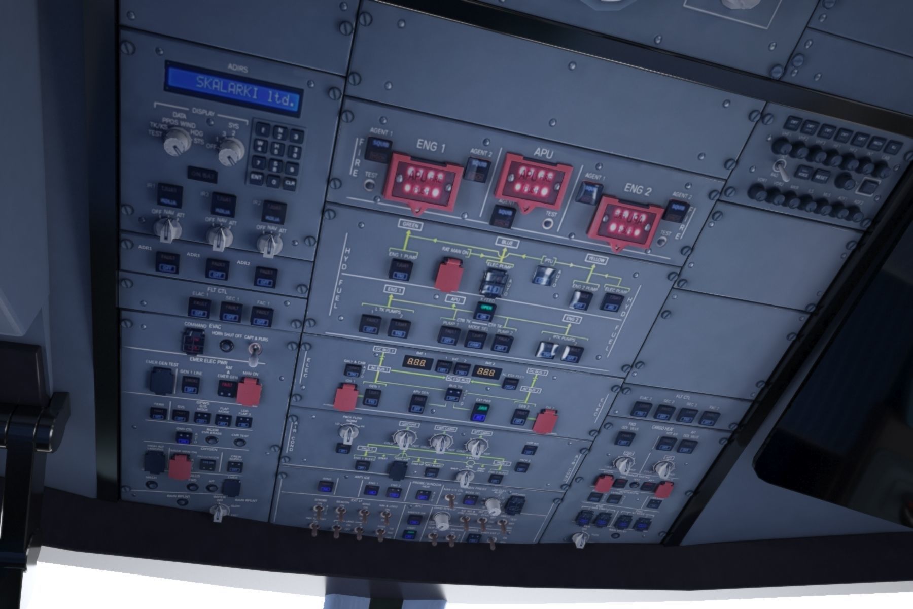 Airbus A 320 3D model_19