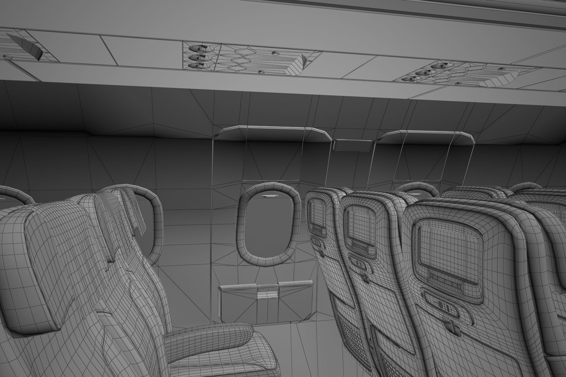 Airbus A 320 3D model_28