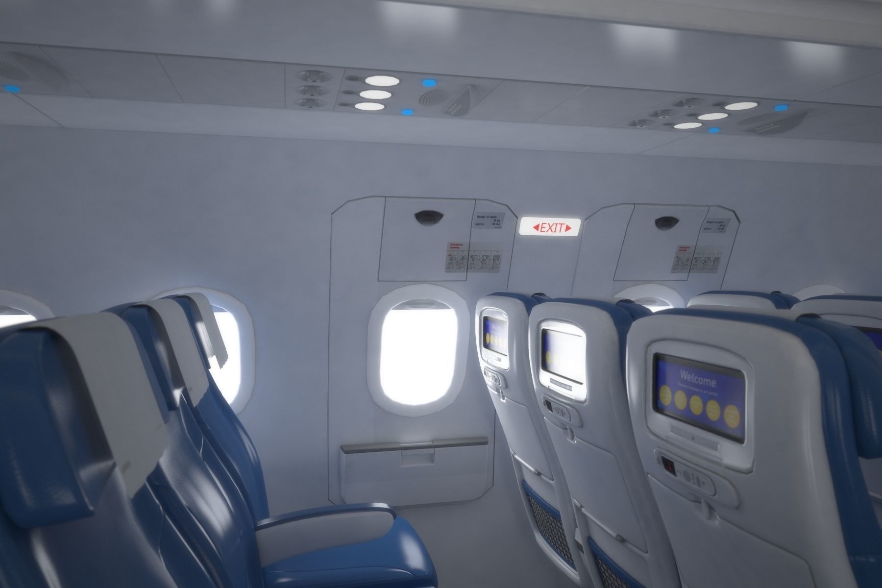 Airbus A 320 3D model_6