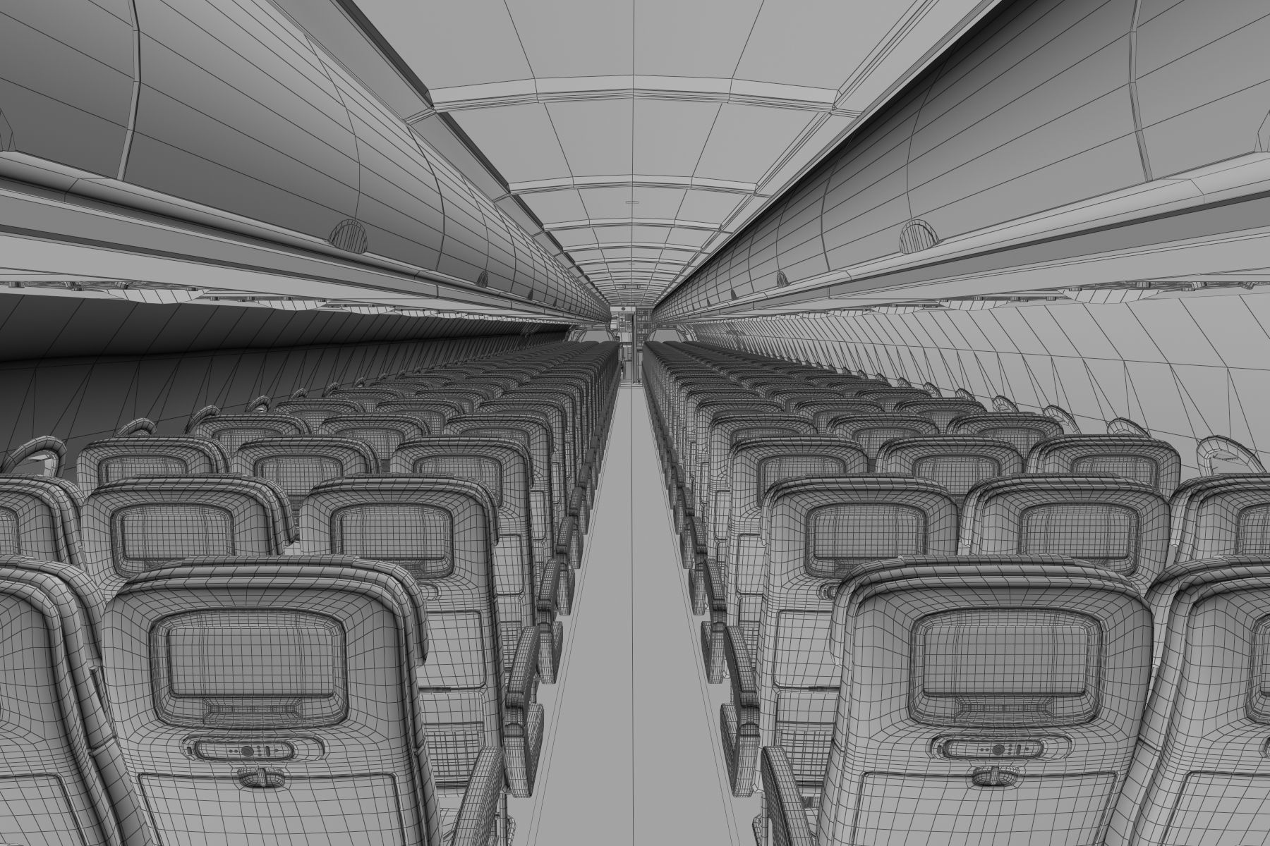 Airbus A 320 3D model_27