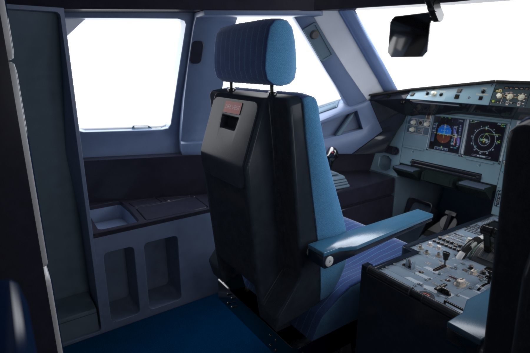 Airbus A 320 3D model_17