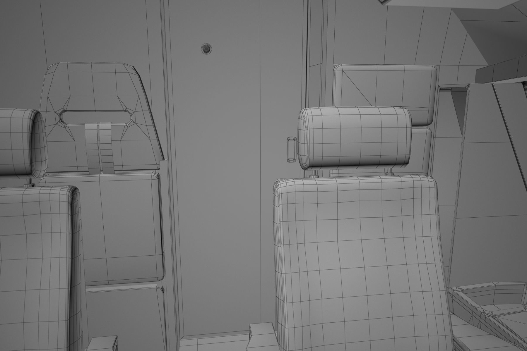 Airbus A 320 3D model_36