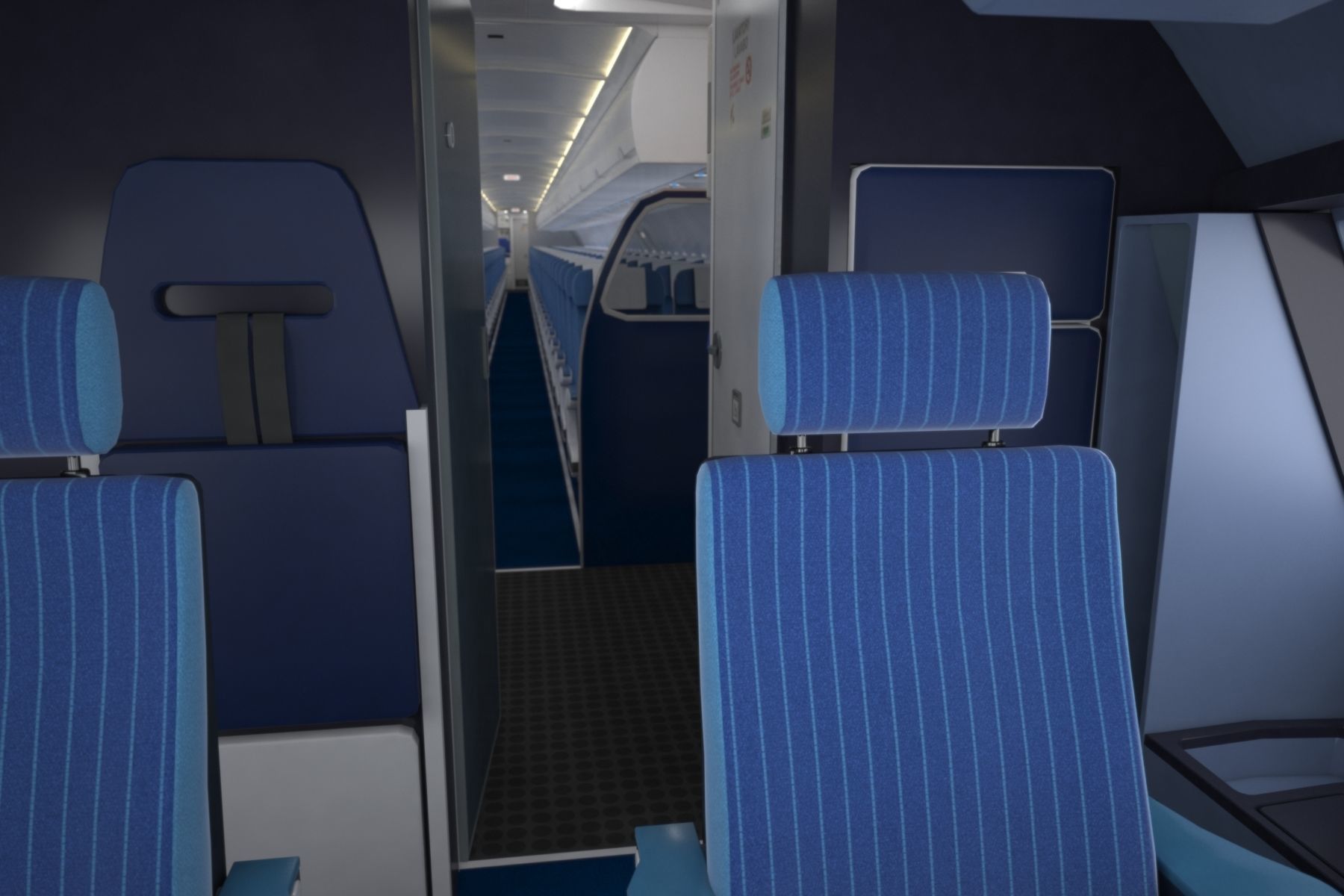 Airbus A 320 3D model_21