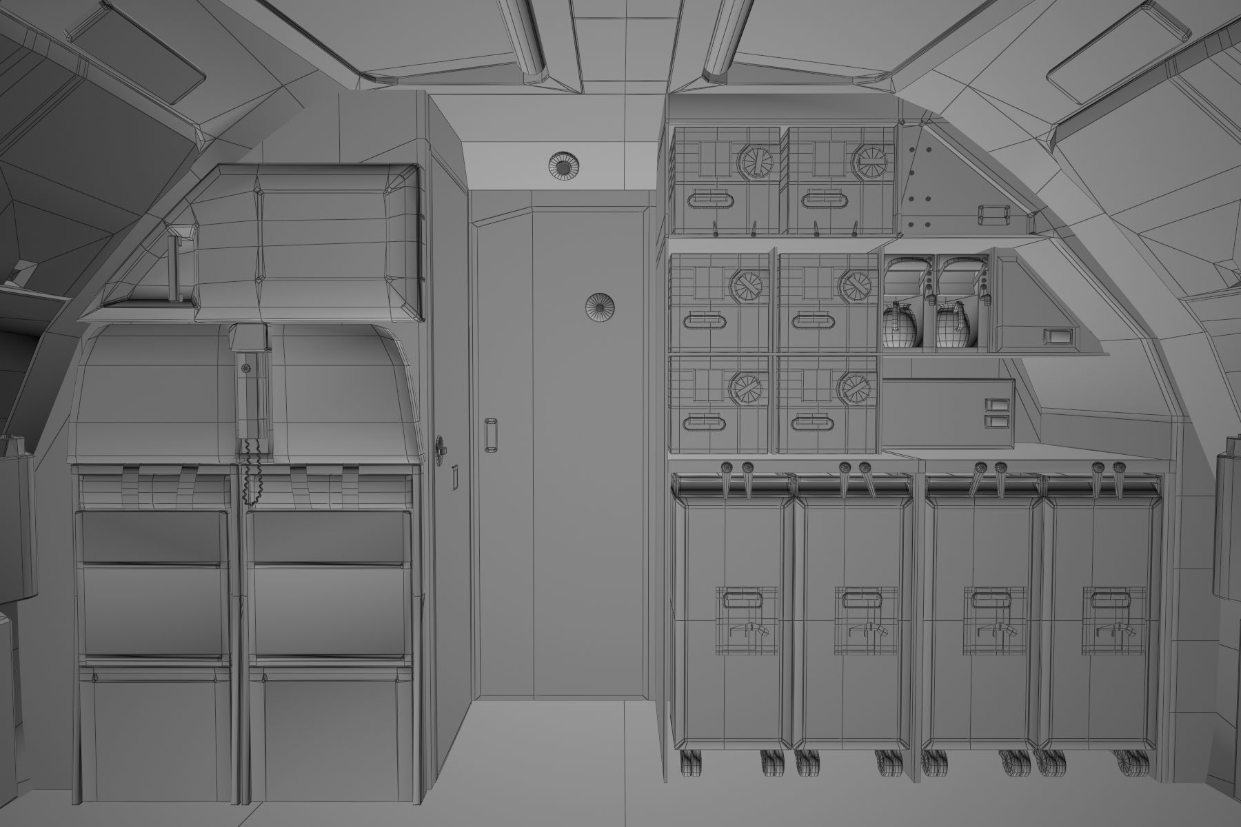 Airbus A 320 3D model_32