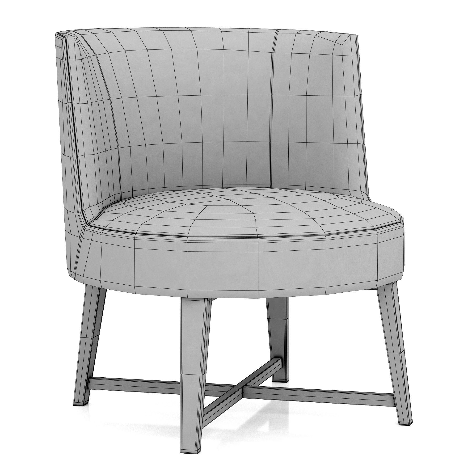 Flexform Hera 3D model_8