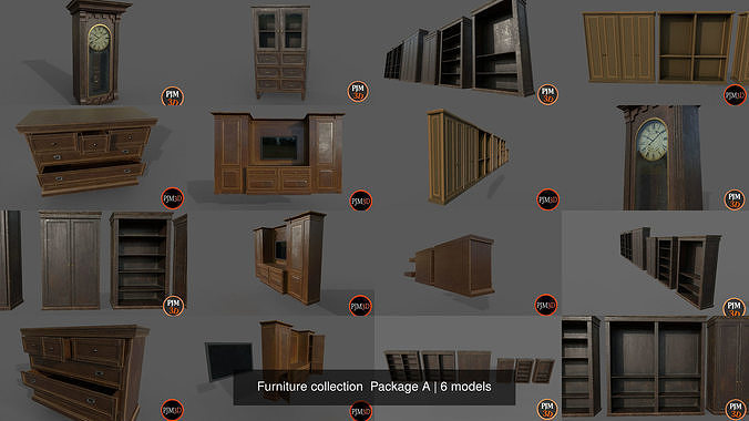 Furniture collection  Pack A 