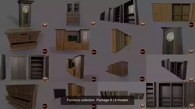 Furniture collection  Pack A 