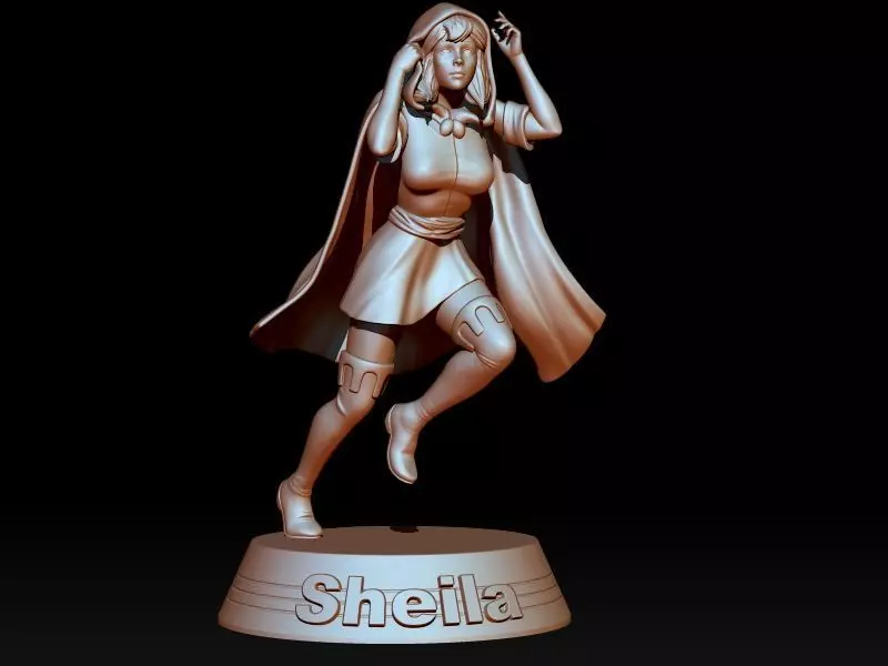 Sheila The Thief 3D print model