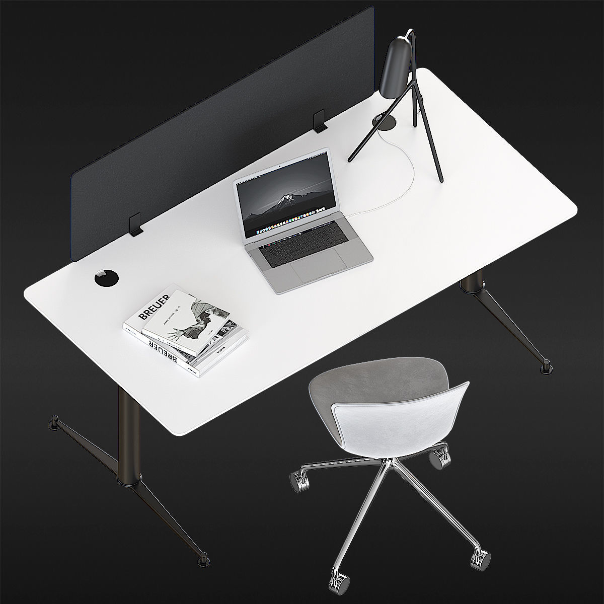 BoConcept Office 3D model_3