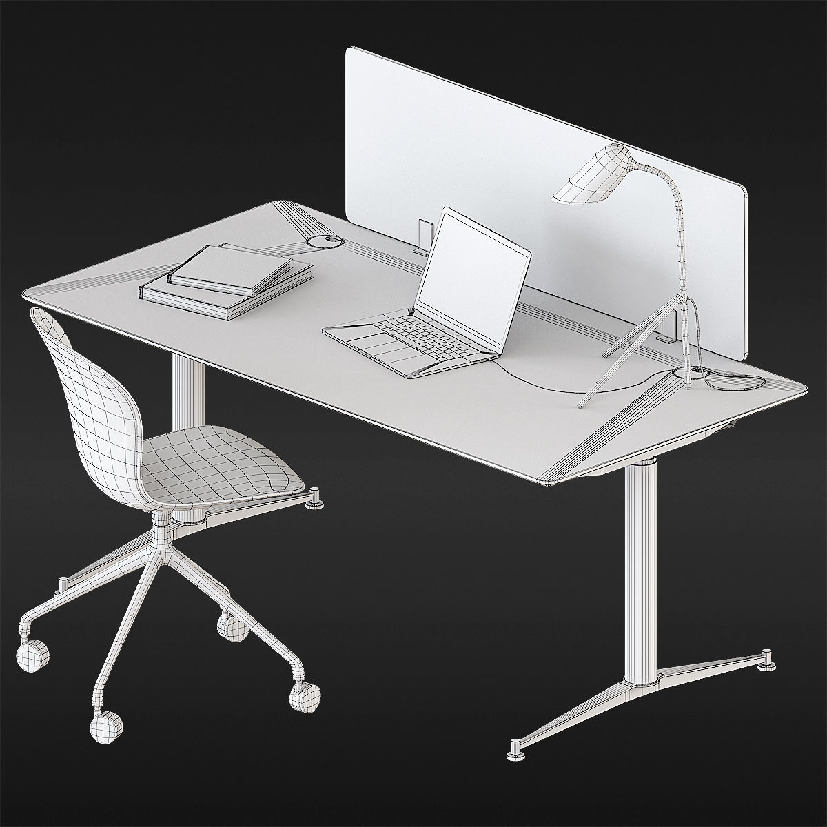 BoConcept Office 3D model_5