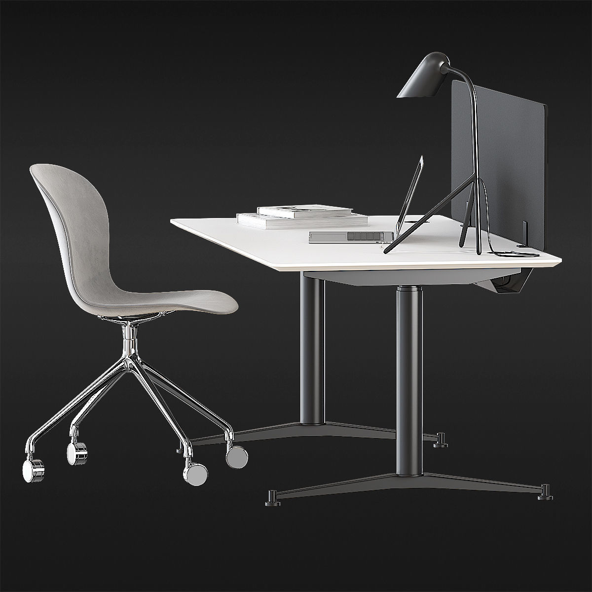 BoConcept Office 3D model_2