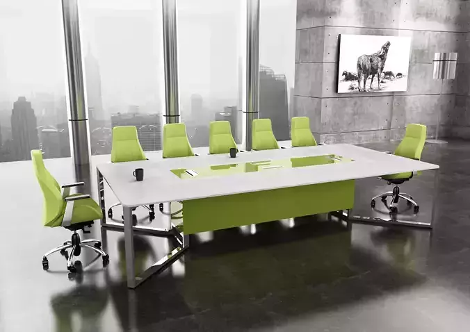 modern meeting room cd366 3D model