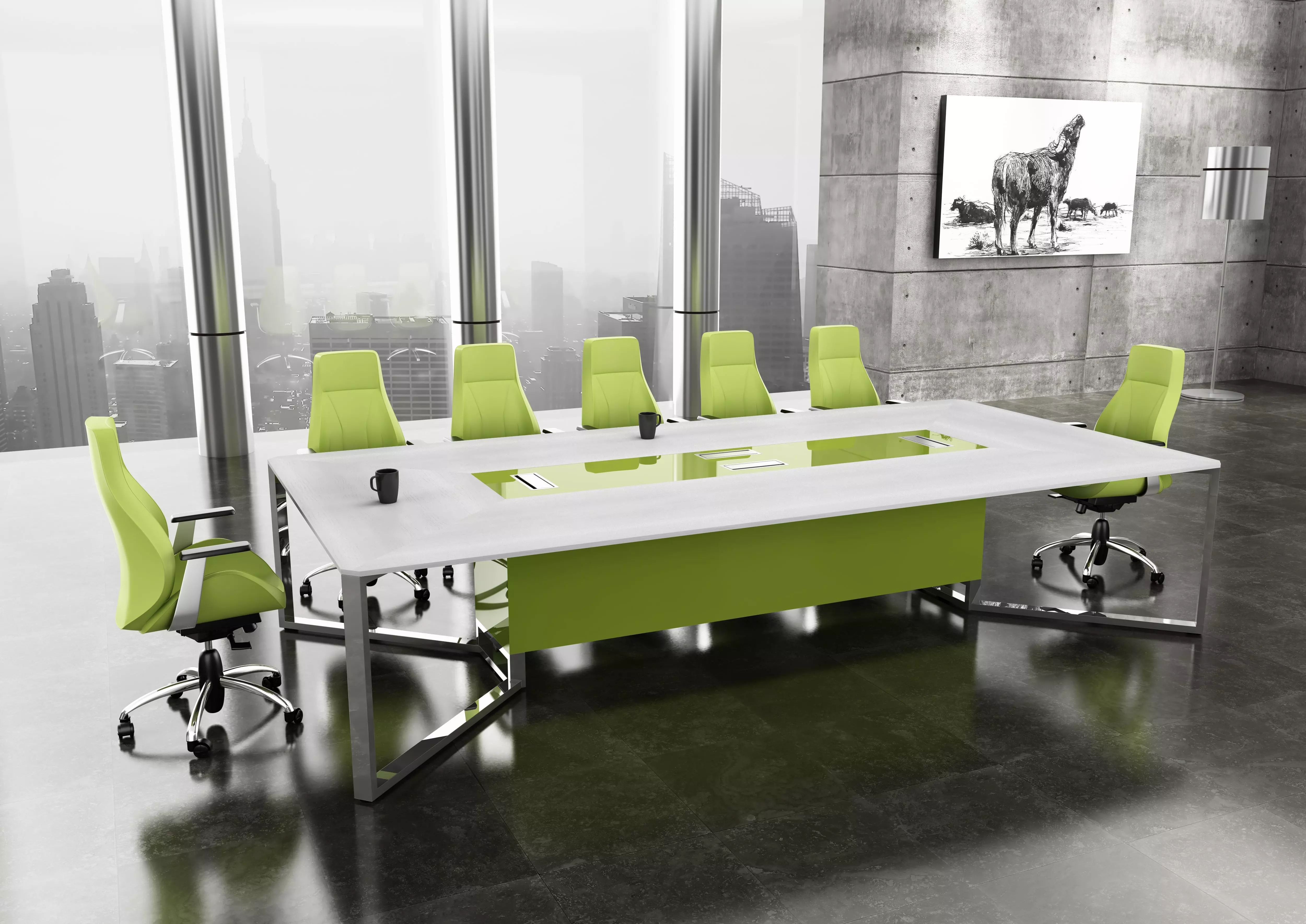 modern meeting room cd366 3D model_0