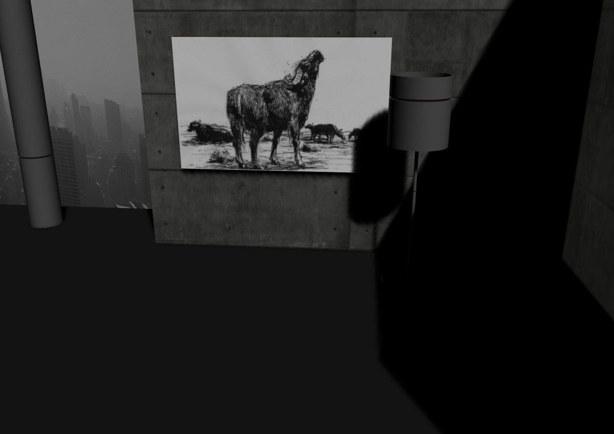 modern meeting room cd366 3D model_13