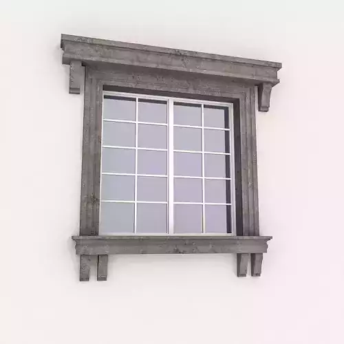 Window Frame 11 Low-poly 3D model