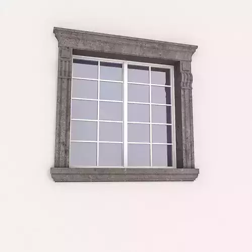 Window Frame 13 Low-poly 3D model