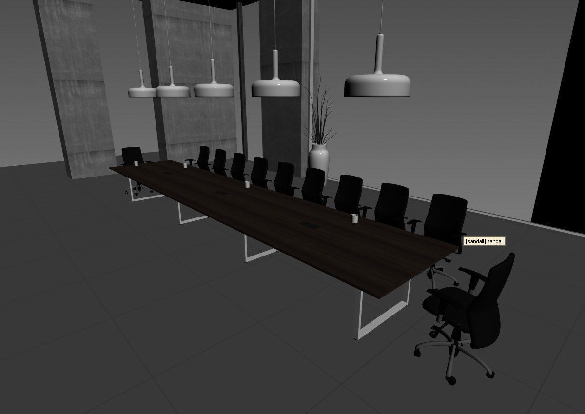 meeting room cd466 a04 3D model_38