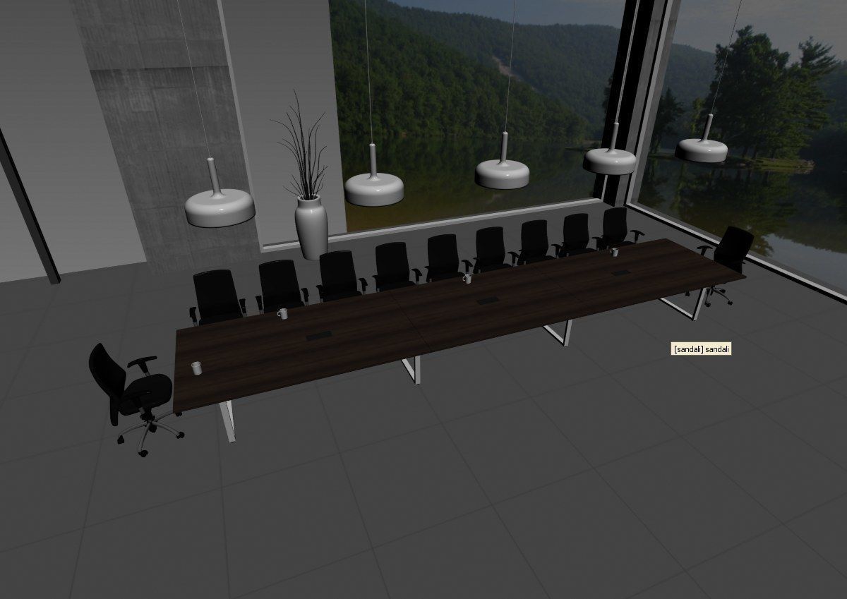 meeting room cd466 a04 3D model_16