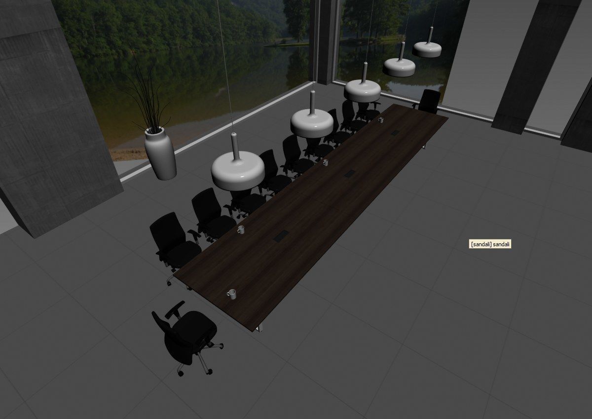 meeting room cd466 a04 3D model_3