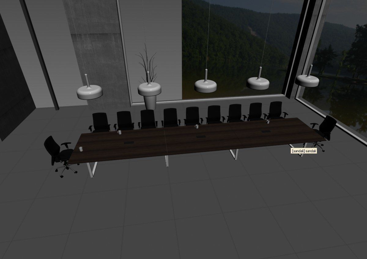 meeting room cd466 a04 3D model_20