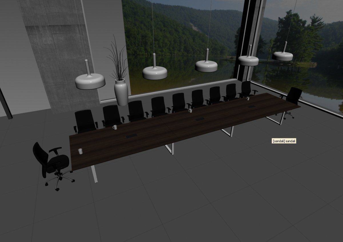 meeting room cd466 a04 3D model_15