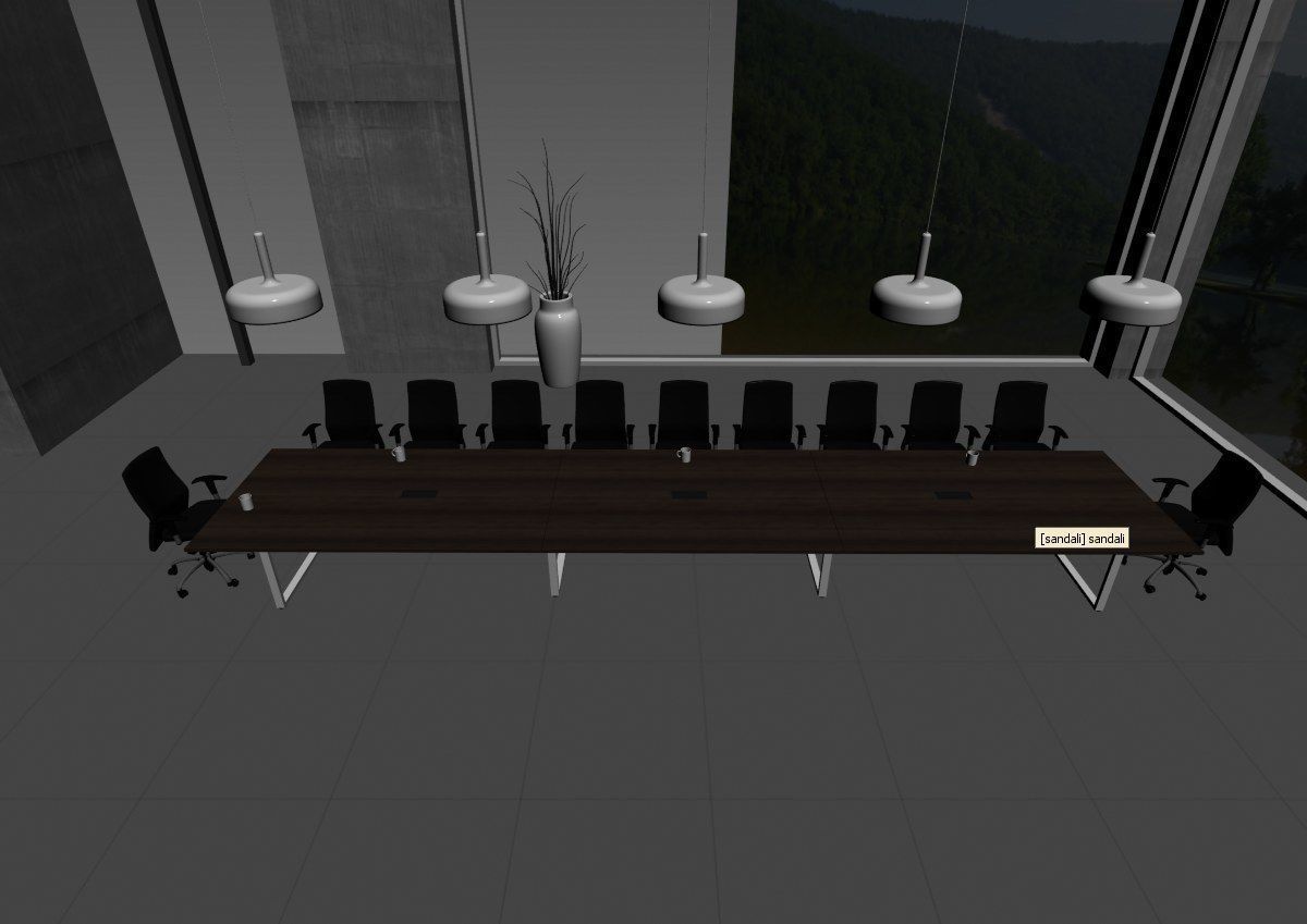 meeting room cd466 a04 3D model_22