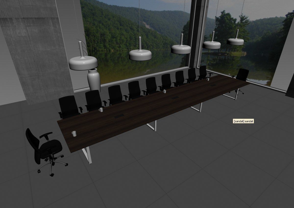 meeting room cd466 a04 3D model_13