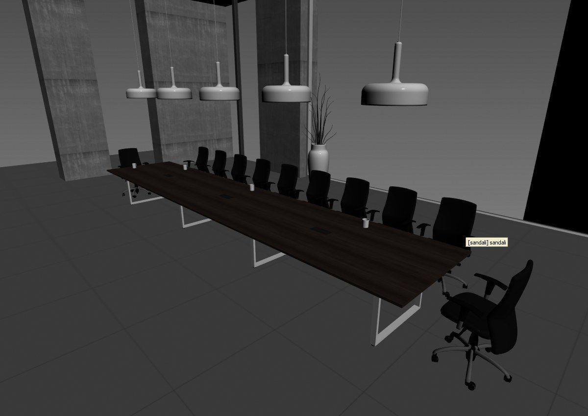 meeting room cd466 a04 3D model_36