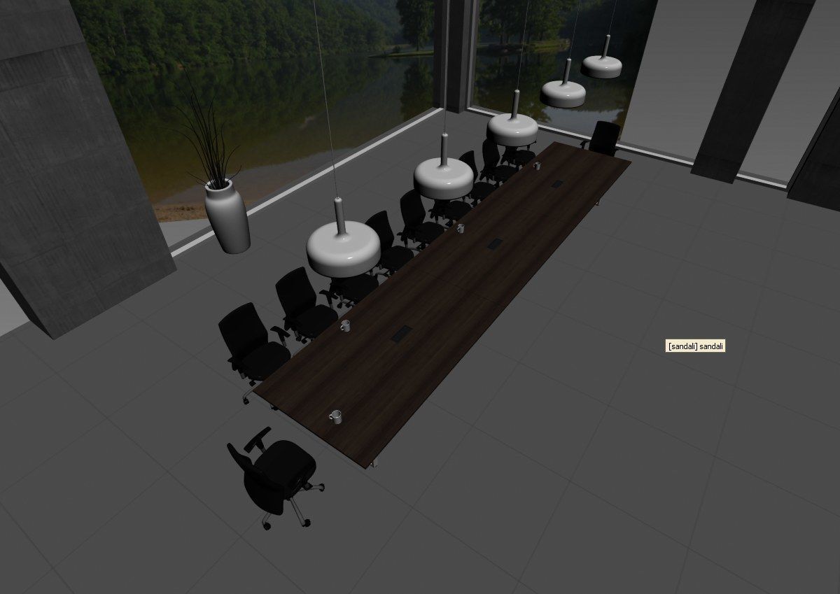 meeting room cd466 a04 3D model_2