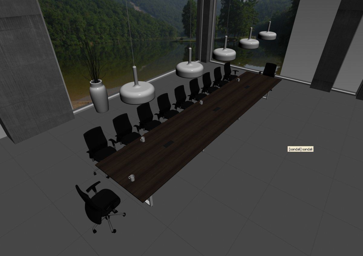 meeting room cd466 a04 3D model_6