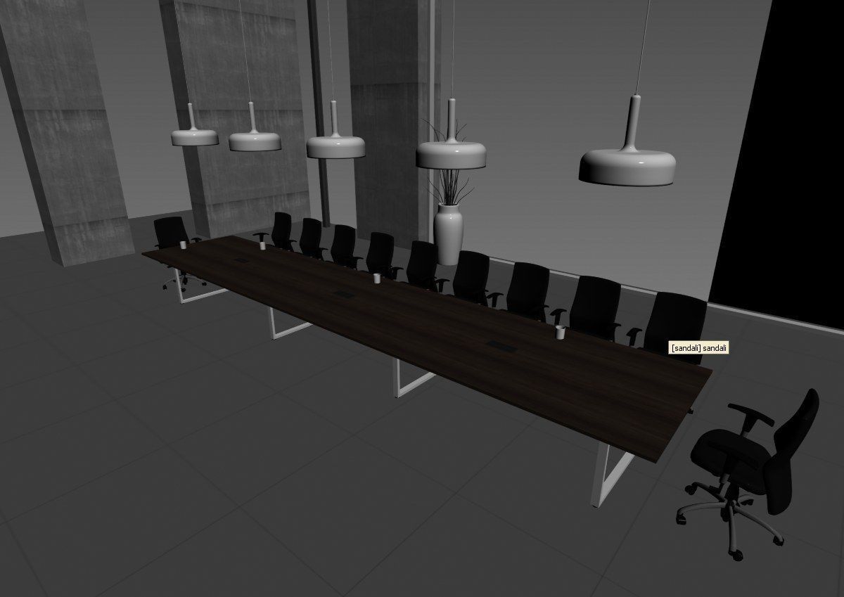 meeting room cd466 a04 3D model_30
