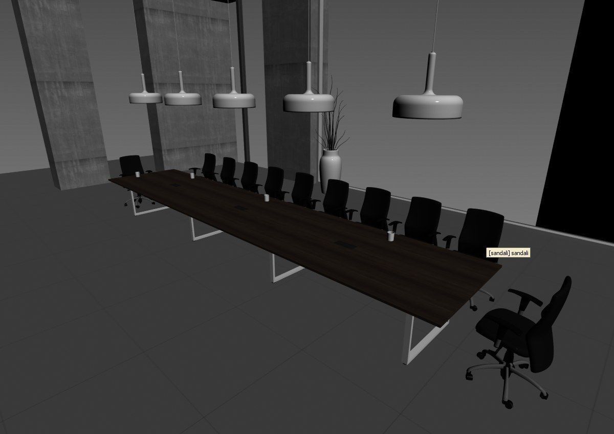 meeting room cd466 a04 3D model_34