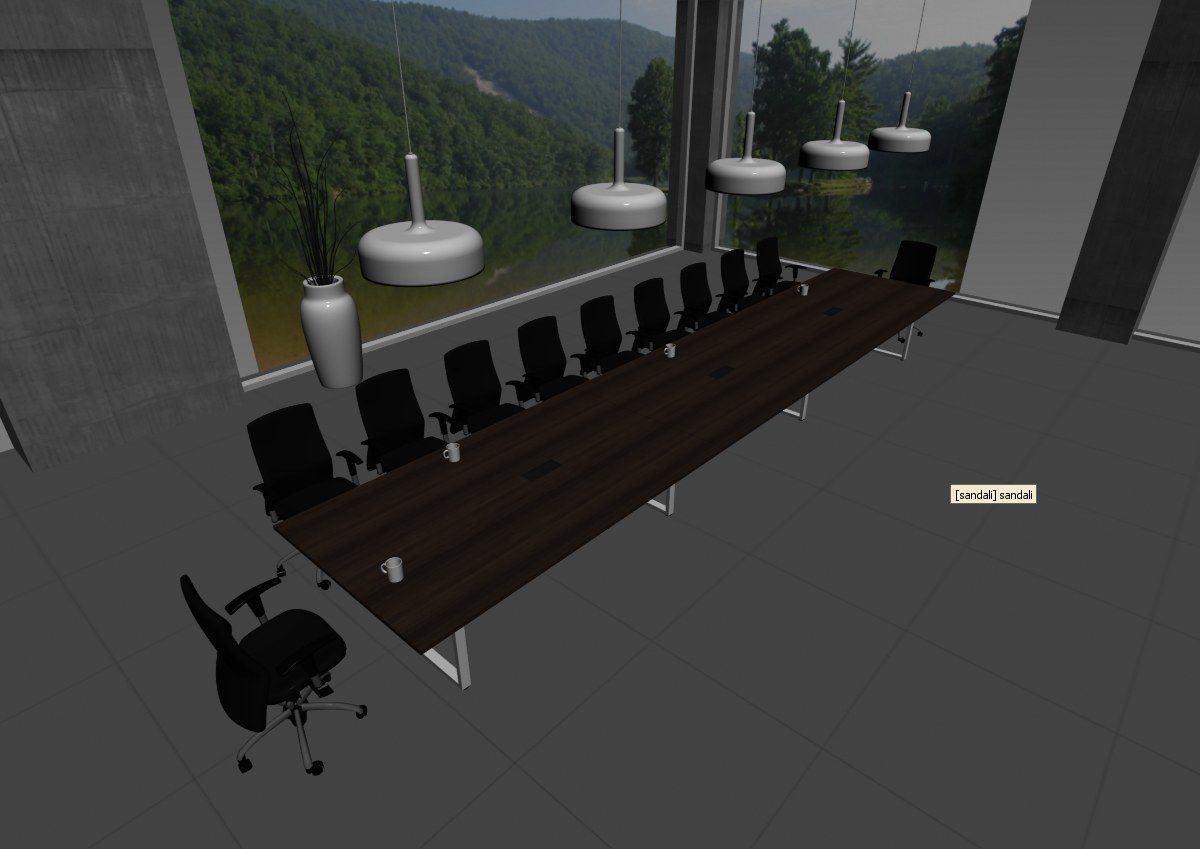 meeting room cd466 a04 3D model_9