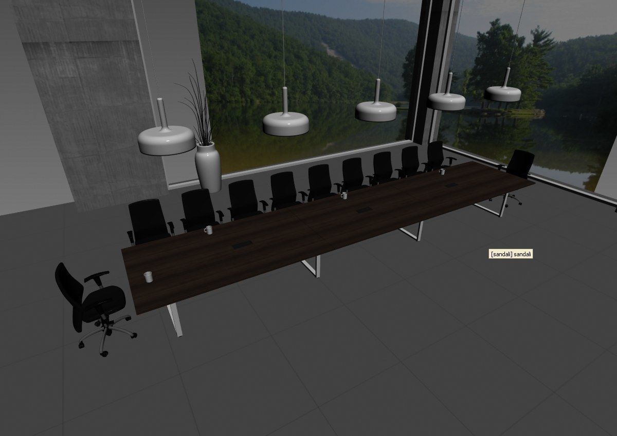 meeting room cd466 a04 3D model_14