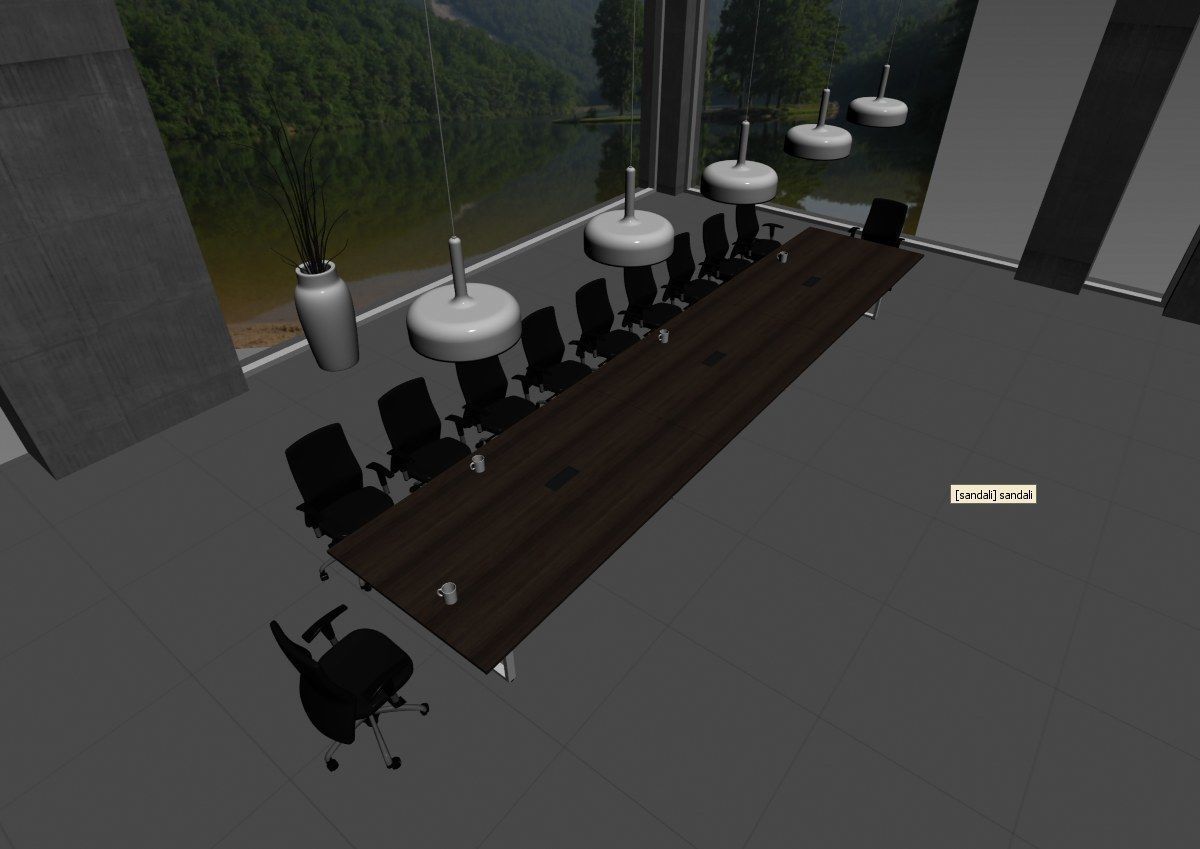 meeting room cd466 a04 3D model_5