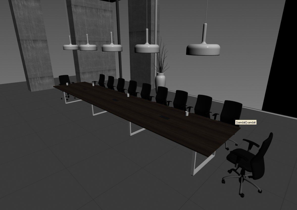 meeting room cd466 a04 3D model_35
