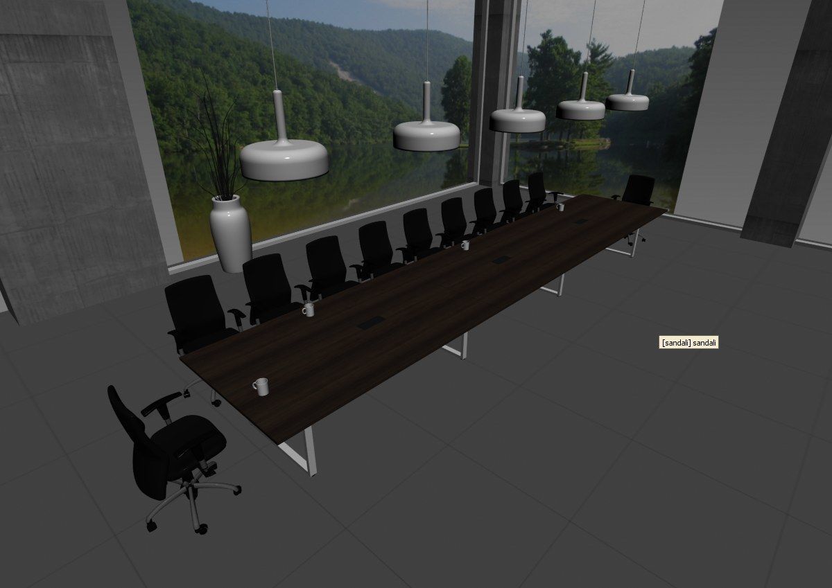 meeting room cd466 a04 3D model_10