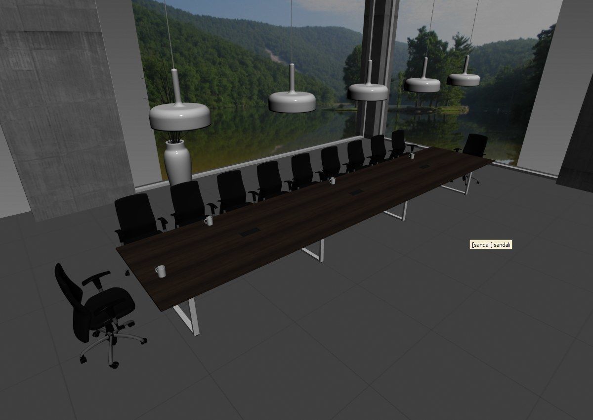 meeting room cd466 a04 3D model_12