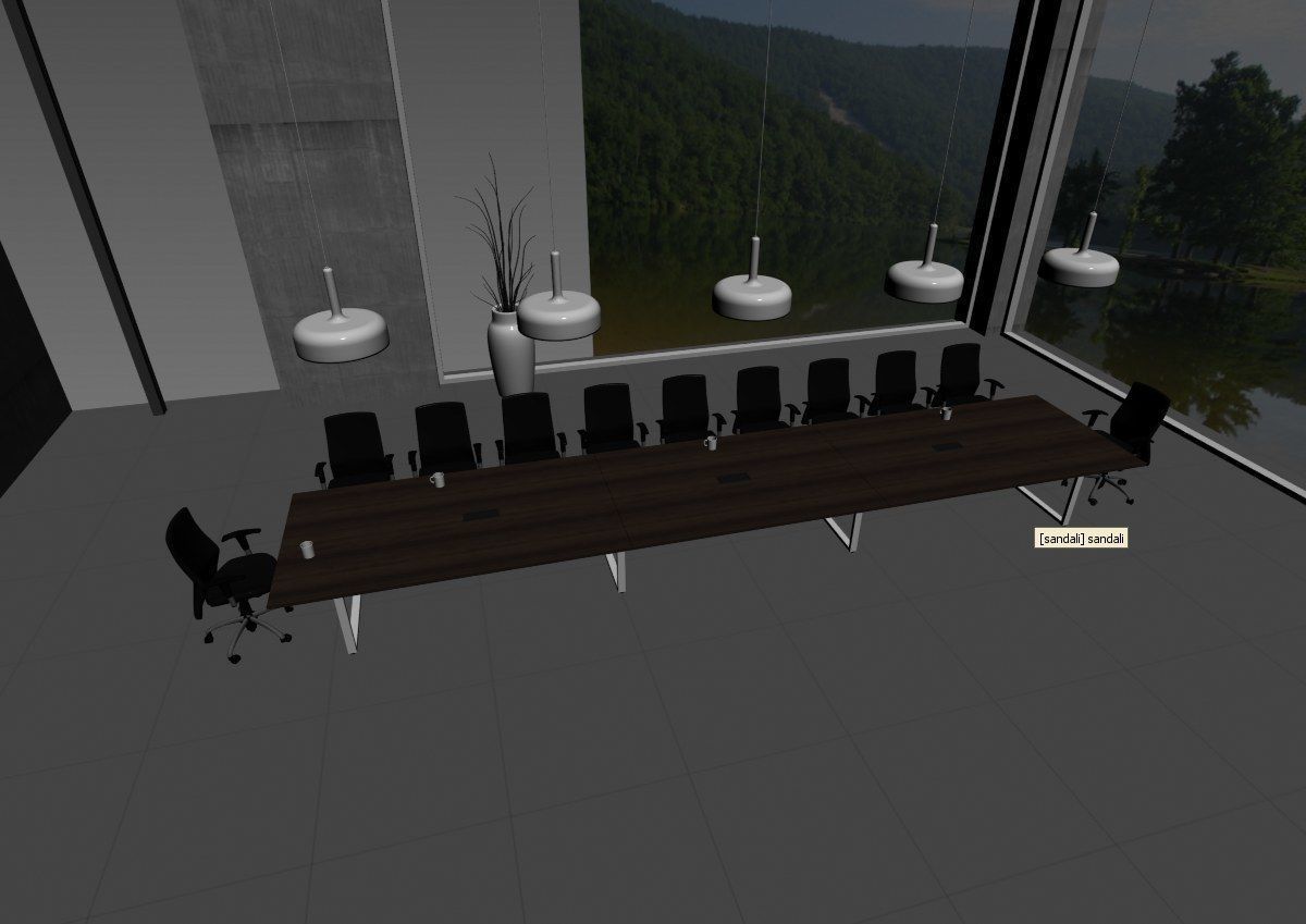 meeting room cd466 a04 3D model_18
