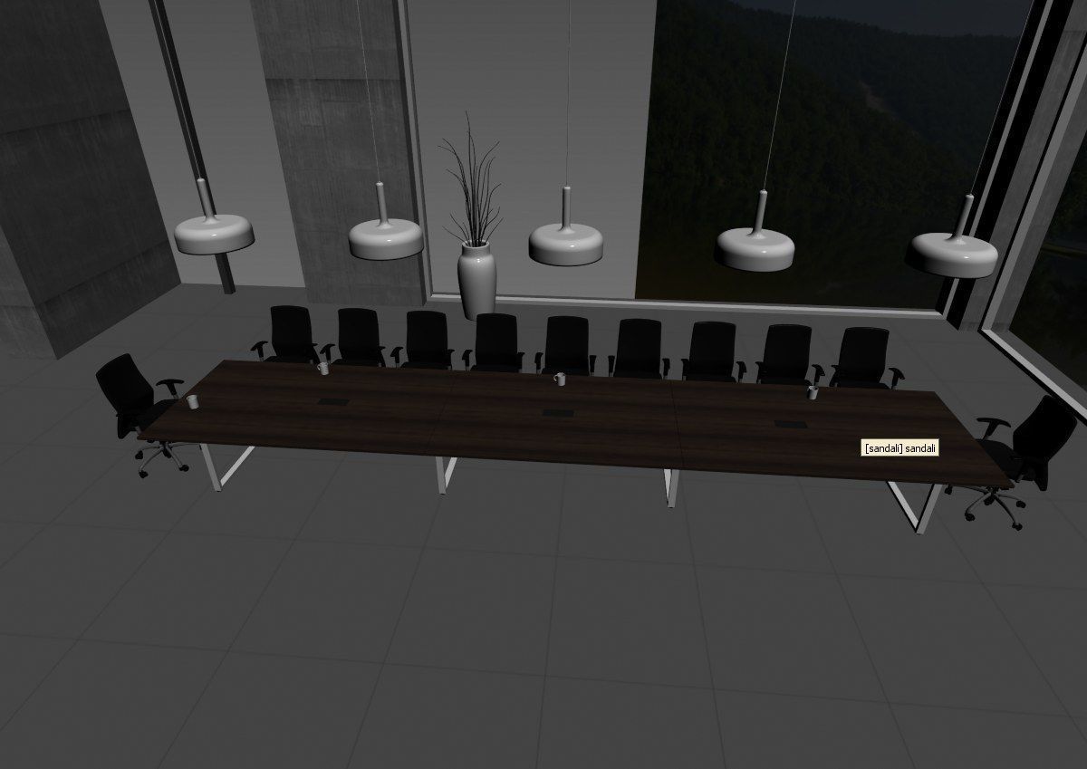 meeting room cd466 a04 3D model_23