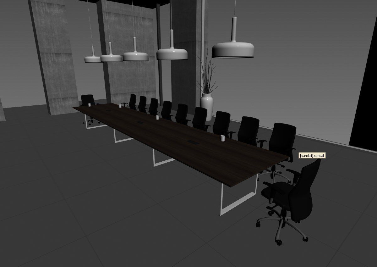 meeting room cd466 a04 3D model_40